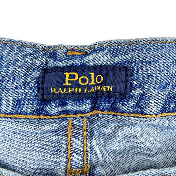 Polo Ralph Lauren The Avery Boyfriend Jeans Sz 29 x26 Relaxed Fit Stitching Logo - Picture 6 of 7